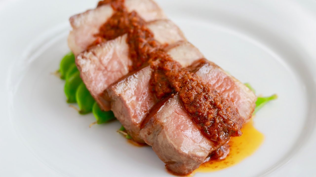 Sous-Vide Pork Chops with Romesco (Sous-vide series, Ep. 2)