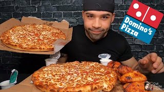 (ASMR) DOMINO'S PIZZA & WINGS | STEVEN SUSHI'S FAVOURITE MEAL | Whispering | Ramble