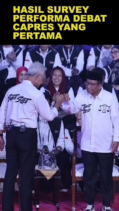 SURVEI GANJAR-MAHFUD MEROKET..!! Karena Performa Pasca Debat Capres #youtube #ytshorts #video