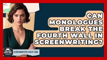 Can Monologues Break The Fourth Wall In Screenwriting? - Screenwriter