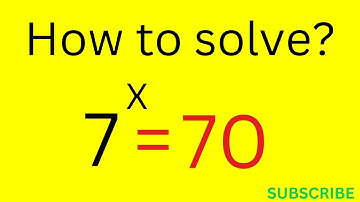 A Nice Exponential Equation | Find the Value of X?