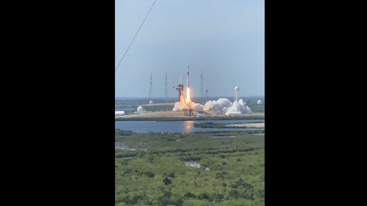 Rocket Lift Off In Slow Motion - YouTube