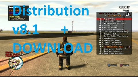 GTA IV Mod Menu (Major Distribution v8.1) PS3 & Xbox + DOWNLOAD