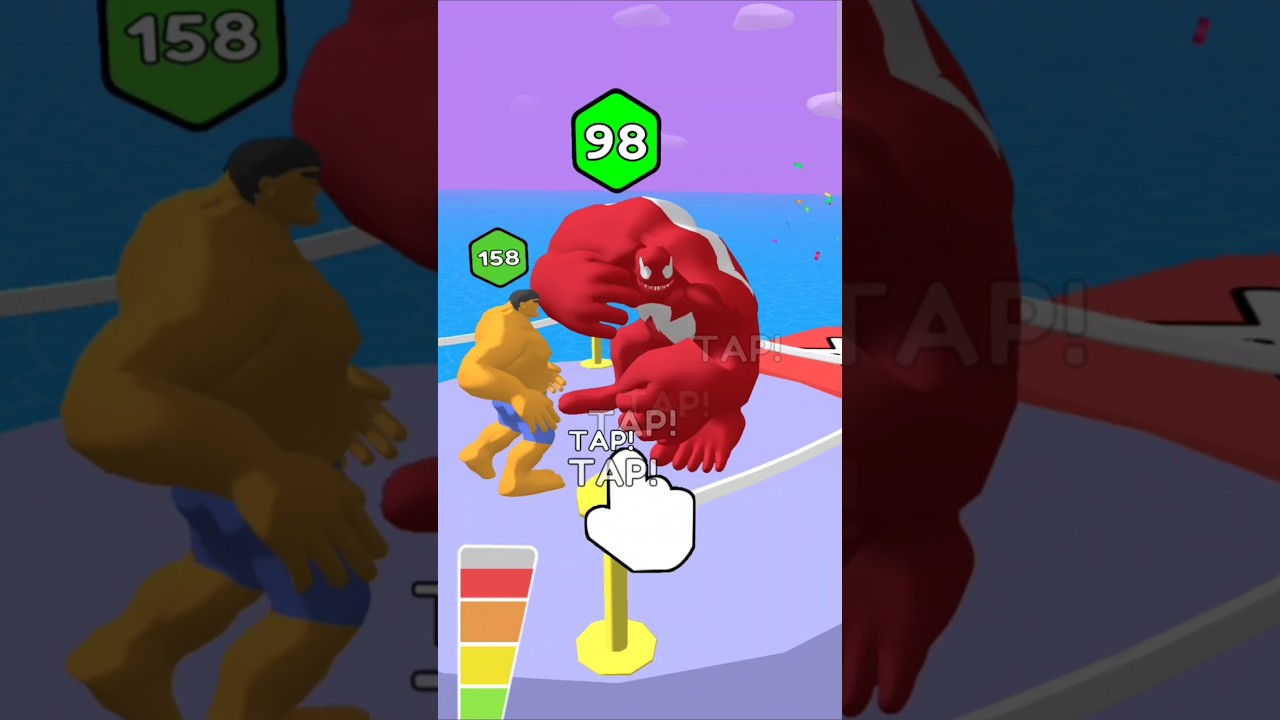 Upgrade Run 3D Game | The Hulk vs Venom Hulk 🥵 