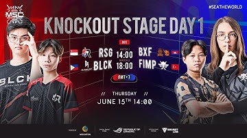 English | MSC Knockout Stage Day 1 | MSC 2023