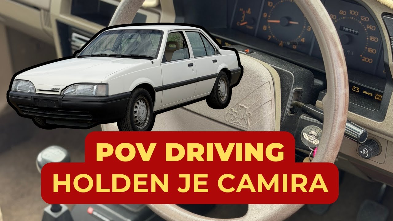POV за рулем моего Holden JE Camira