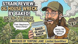 OG House Wreck Strain - Full Review - BAKED