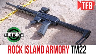 A Superlight AR-Style .22LR: The RIA TM22 Rifle [SHOT Show 2022]