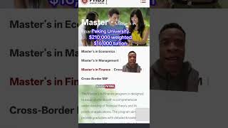 Peking University pre-experience Masters #careeradvice #ttmaster