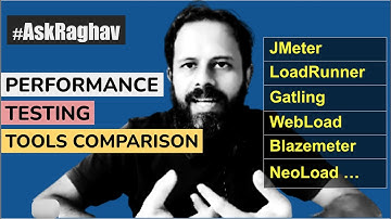 #AskRaghav | Comparing the most popular Performance Testing Tools | Let