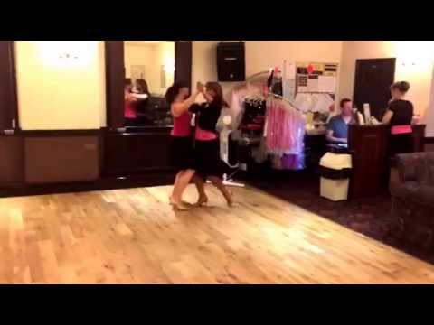 Basic Quickstep Routine - Beginner's class June 2014