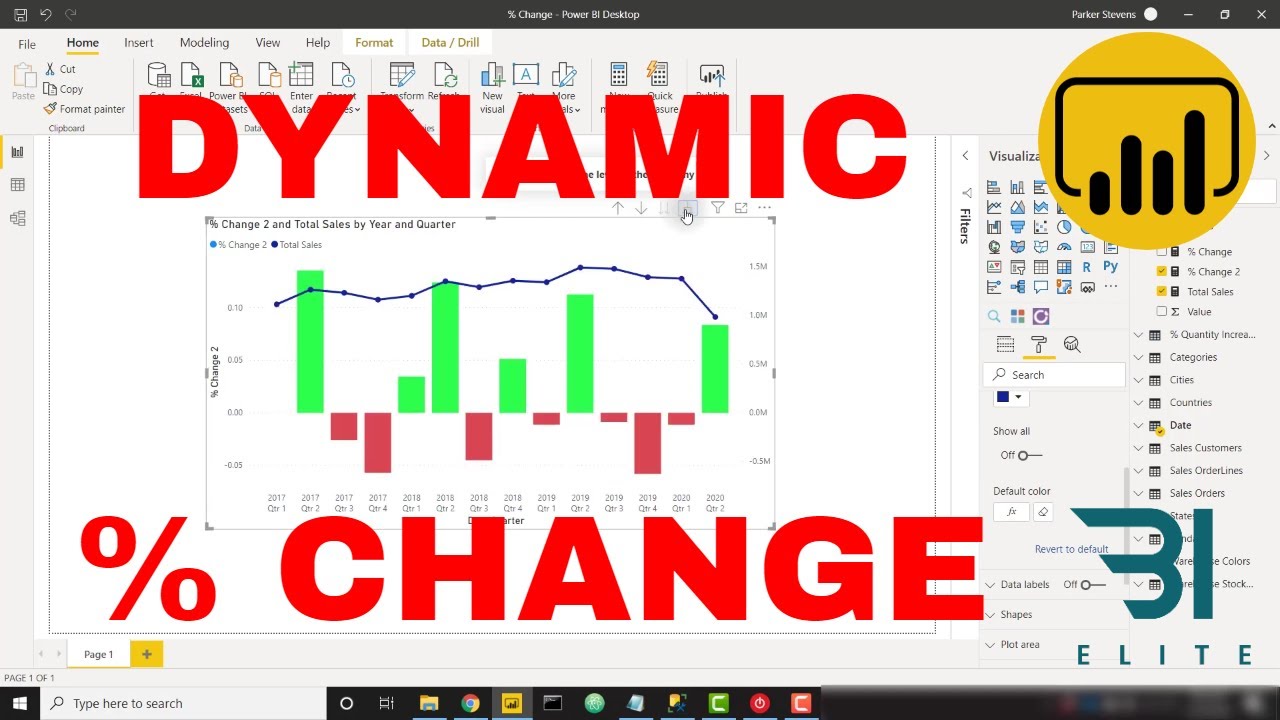 DAX For Power BI Dynamic Change YouTube