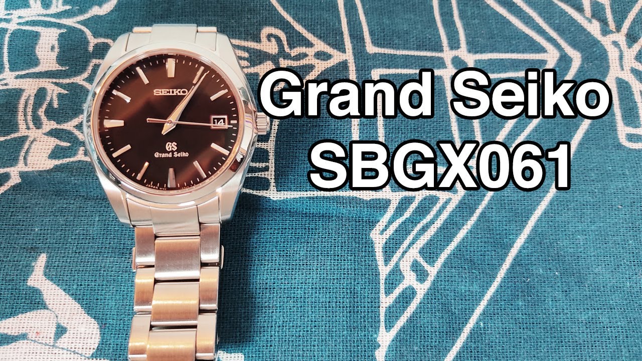 Grand Seiko SBGX061| My first luxury watch - YouTube