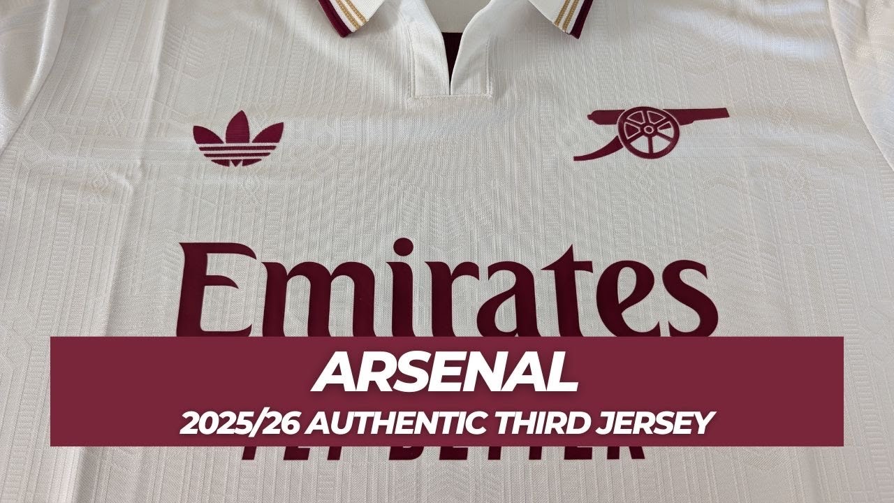 Arsenal Authentic Third Jersey - 2025/26 Review - YouTube