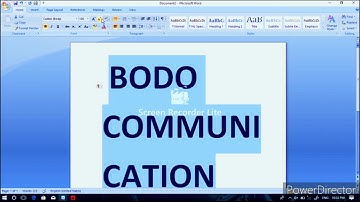 How to use ?? Bullet || Numbering || Find in Bodo language || MS OFFICE WORD 2007