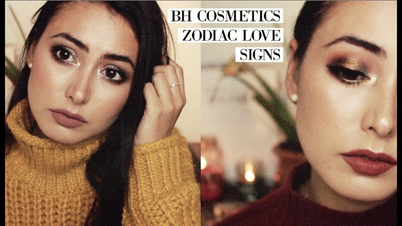 BH Cosmetics ZODIAC LOVE SIGNS - 2 Looks, 1 Palette | 2ND DAY OF KRYSMAS