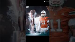 Carson beck edits #michaeljackson #music #football #miamihuricanes