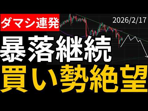 【⚠️しっかり暴落】ゴールドロング危険相場継続！本気でロスカット回避したいなら本当の買い場は〇〇：GOLD・XAUUSD分析