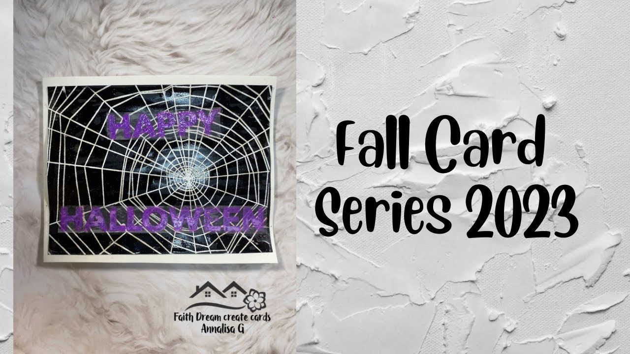 Simon Says Stamp Spider Web Halloween Card/Fall Card Series 2023 #3 ...