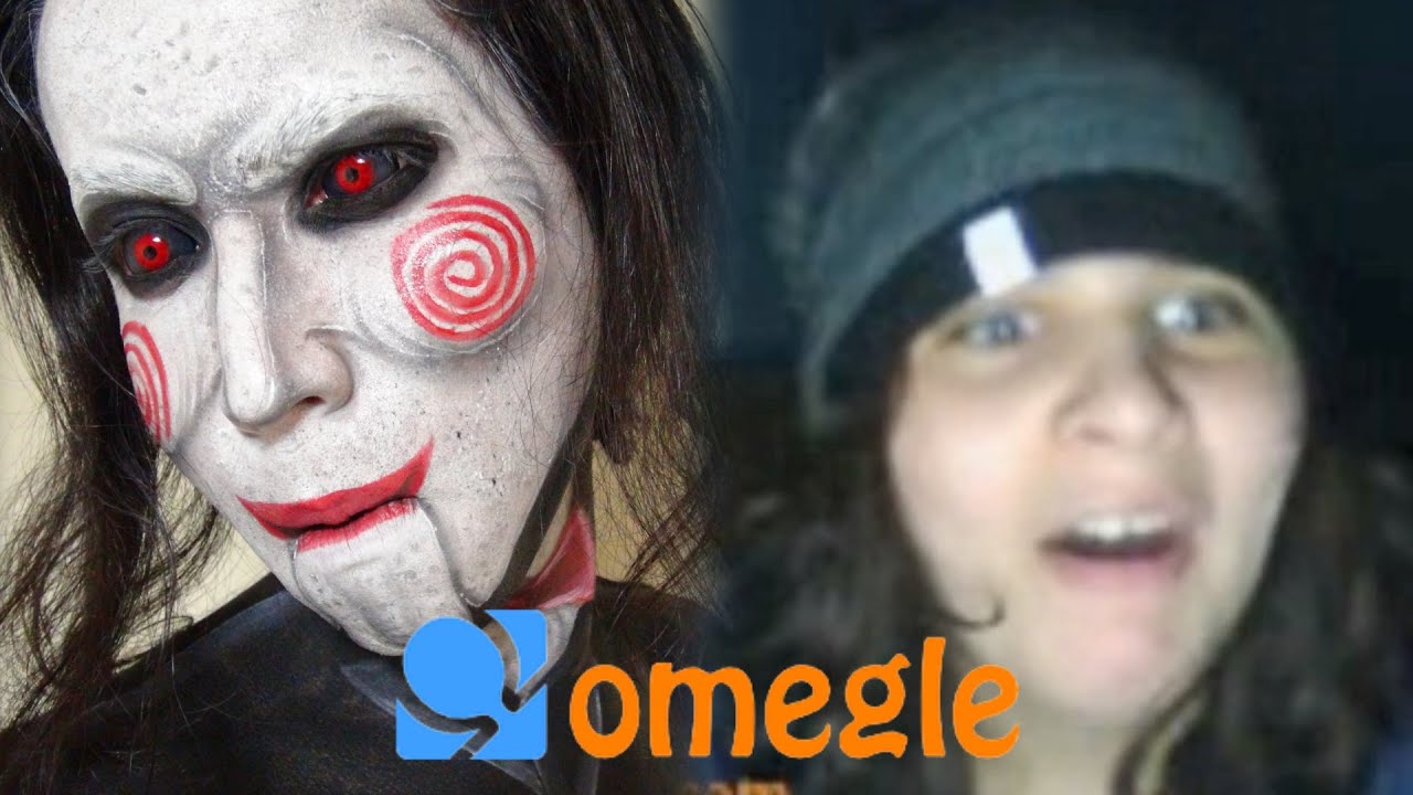 【恐怖】Billy The Puppet goes on Omegle! ビリーザパペットメイクでOmegle体験！