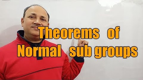 theorems of normal subgroup || groups for Bsc Msc csir net jam maths in hindi by Hd sir