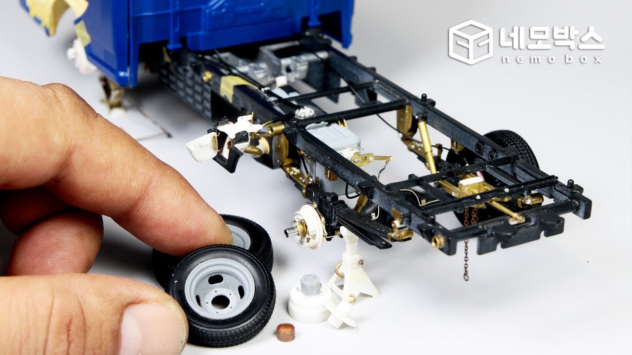 포터2, 디테일업 끝까지 간다! ”판스프링/주유구/스페어타이어 리프트 가동 완전 구현!