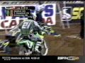 Ref:L2EyqdAxAZg Supercross fight: david vuillemin vs stephane roncada