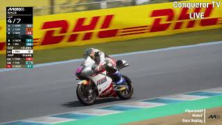 ❗Veda Ega Pratama Vs Máximo Quiles❗Race Moto3 Jerez #SpanishGP 2026