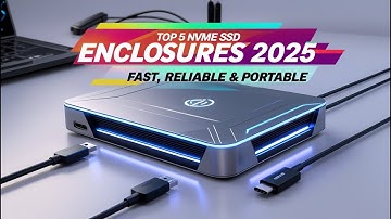 Top 5 Best NVMe SSD Enclosures 2025 – Fast, Reliable & Portable