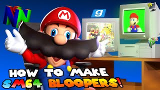 PMX: HOW TO MAKE SM64 BLOOPERS or videos like SMG4.