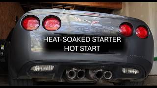 C6 Corvette WON’T START HOT! Fix It WITHOUT Removing the Exhaust!