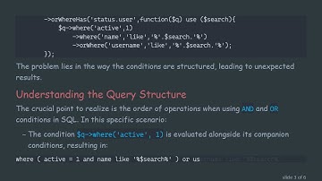 Mastering Laravel: Handle Where Relationships Within Relationships Effectively