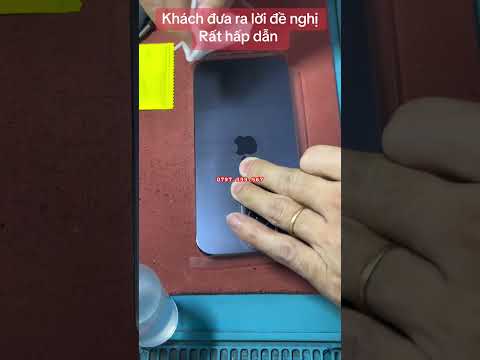 Video Dán Ppf nhám lưng full viền hở táo iPhone 15promax #ppf #ppfnham #15promax - youtube