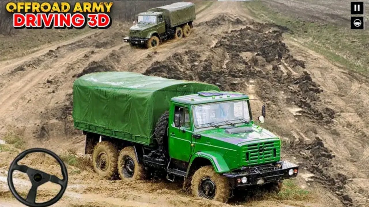 Offroad Army Truck Simulator | 3D Android game Play | 3D GAME PLAY | San Game 