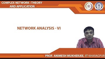 Network Analysis - VI