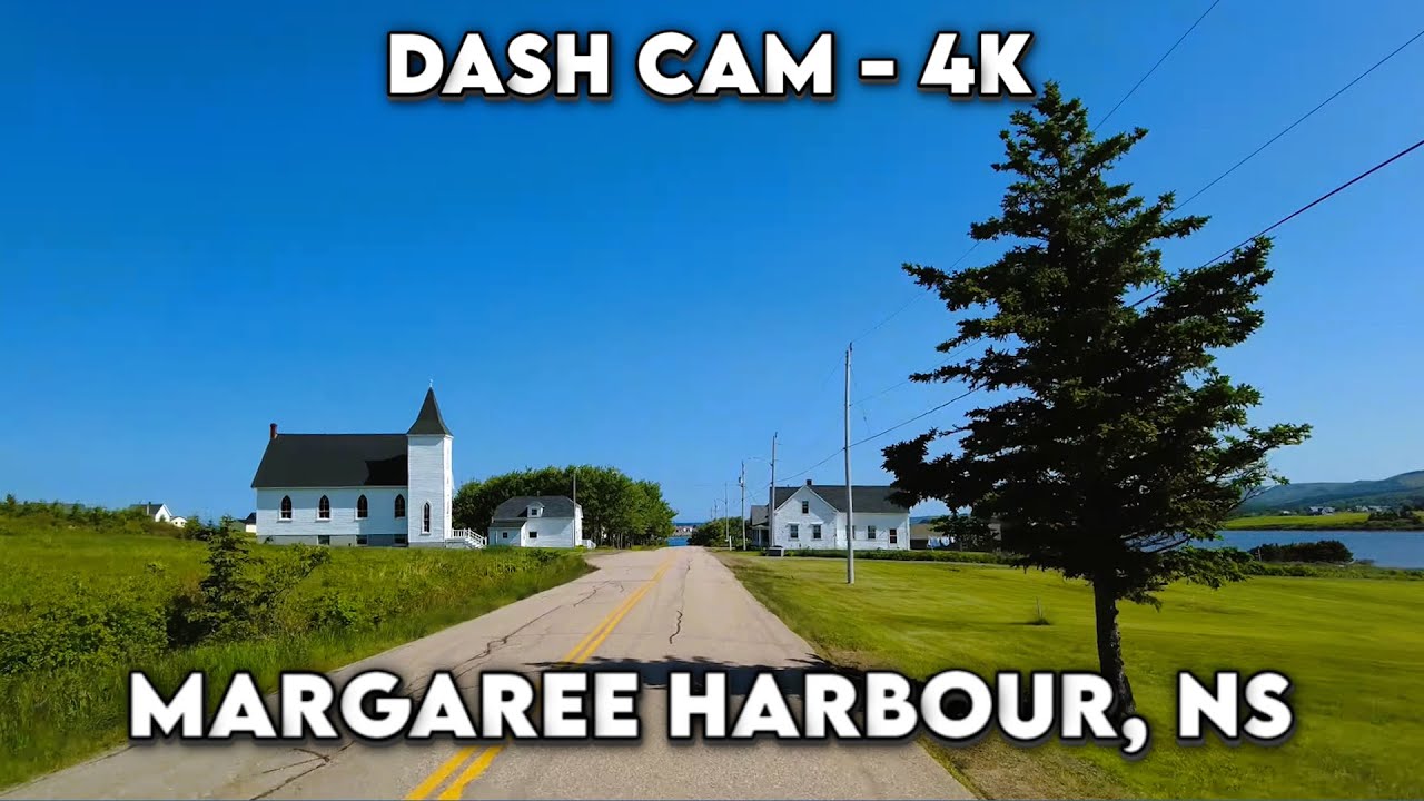 🚗 Margaree Harbour Magic: Exploring in 4K 🌊 | Cape Breton Island Drive!