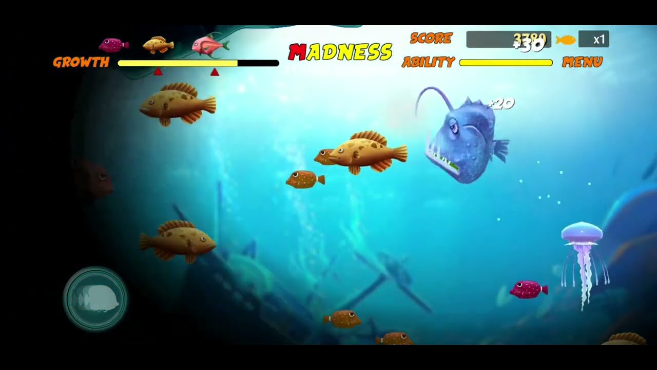 Fish game, Let Me EAT 2, Small Fish Eat Big Fish levels 19 - Hungry Fish