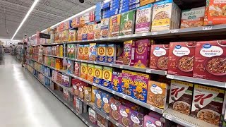 Walmart Cereal Aisle !