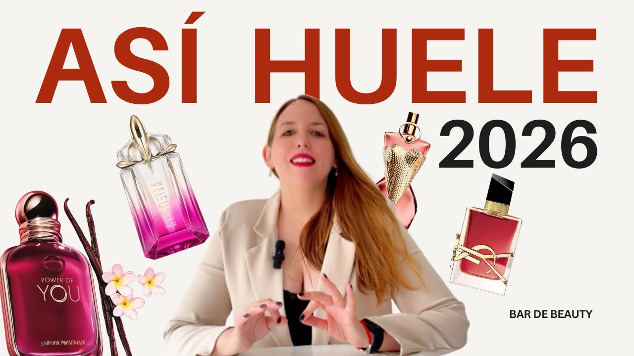 ASÍ HUELE 2026 | Los perfumes que van a dominar el año