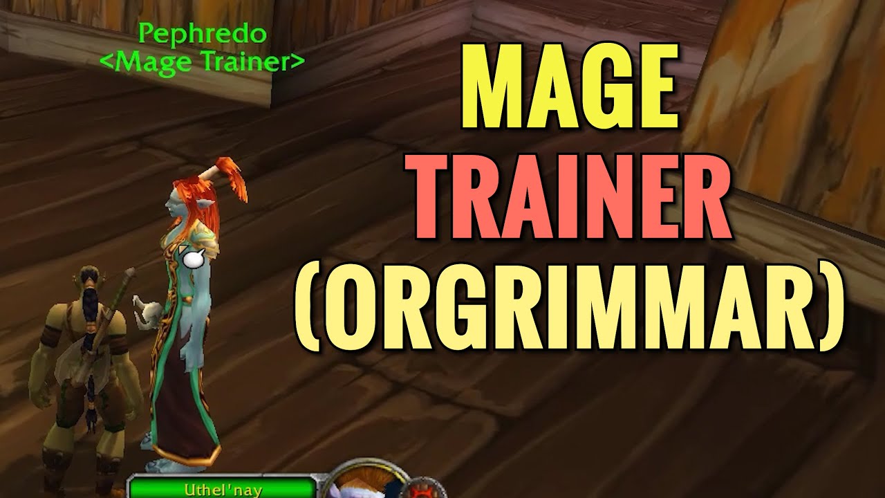 Orgrimmar Mage Trainer (WoW Classic)