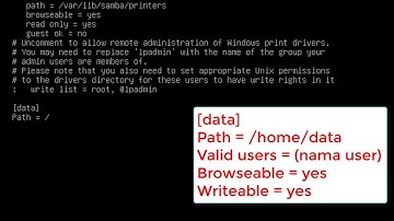 Cara Konfigurasi Samba di Debian 8