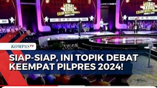 Debat Keempat Pilpres 2024 Pertemukan Cawapres Lagi! Apa Saja Topikn