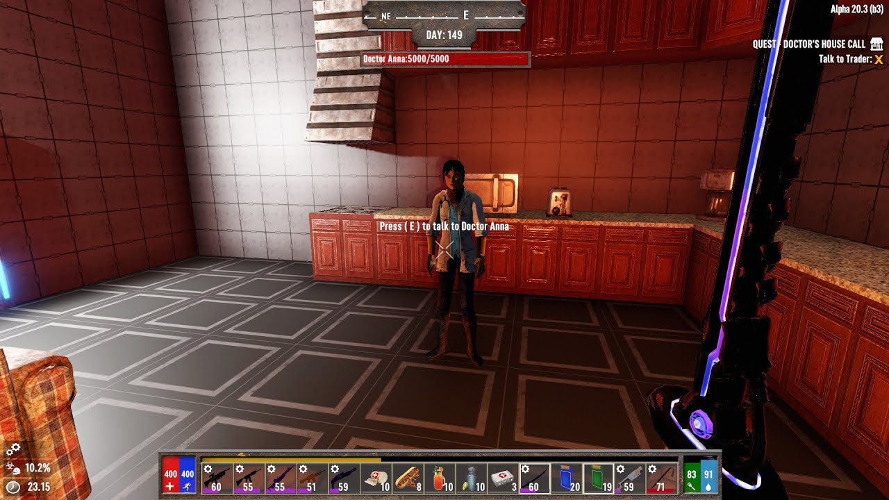 7 Days to Die7D2D Darkness Falls Who's Doctor Anna? Doctor's House