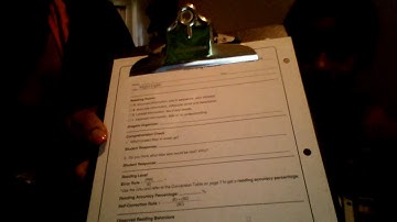 Running Record- How to, Level O