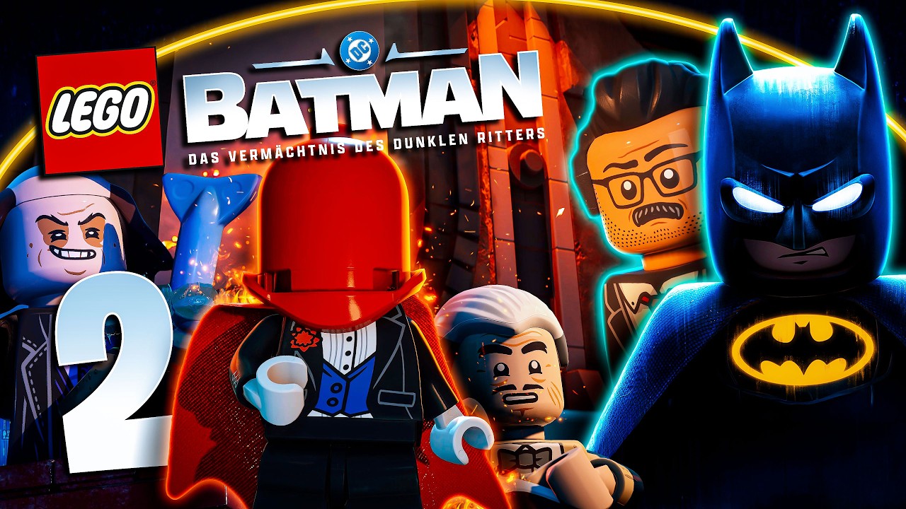 LEGO Batman: Das Vermächtnis des Dunklen Ritters FULL GAME Chapter 1 | Carmine Falcone & Red Hood