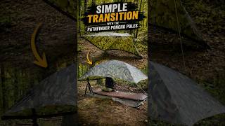Simple Transition Shelter with PF Poncho Poles