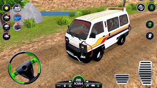 Modified Maruti Omni Van Minibus Off-Road Driving : Van Driving Simulator 3D : Android Gameplay screenshot 4
