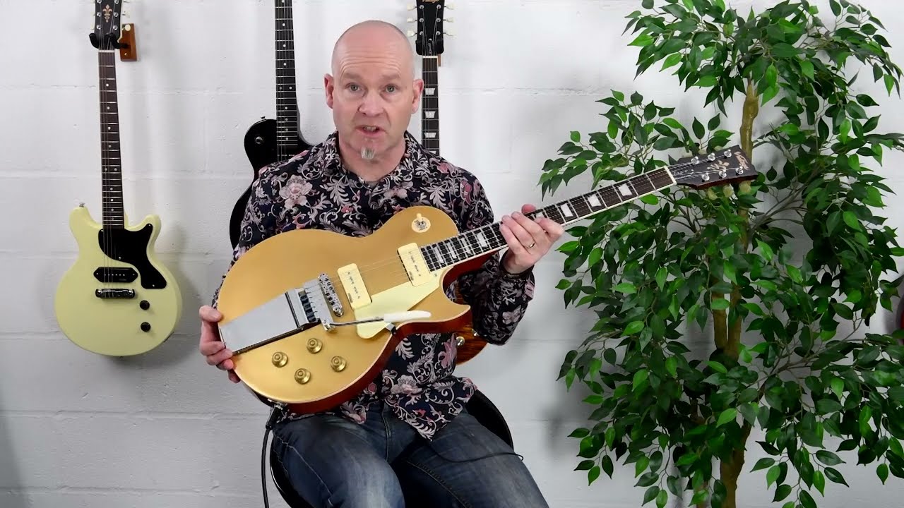 Vintage® Midge Ure Signature Series V100MU Electric Guitar.