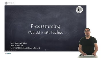 47/74 IoT MOOC Part I: Programming. RGB LEDs with Facilino