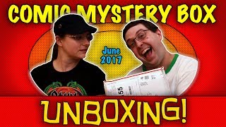 UNBOXING! Comic Mystery Box June 2017 - #DC #Marvel NEW Subscription